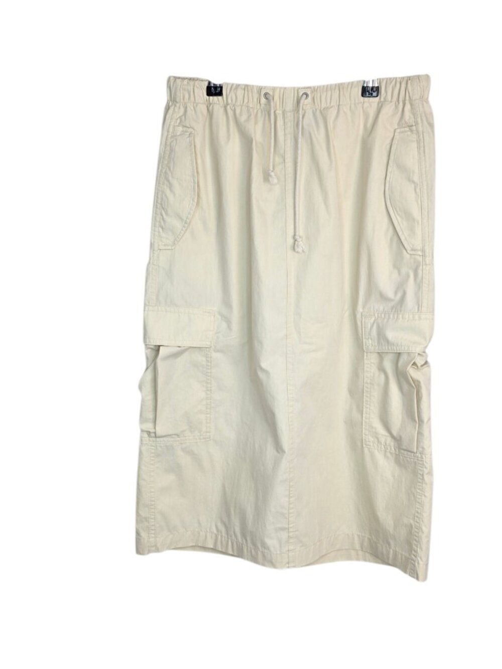 Aritzia TNA Surplus Squad Cargo Skirt, Mid Rise Midi Utility Skirt, Size Small